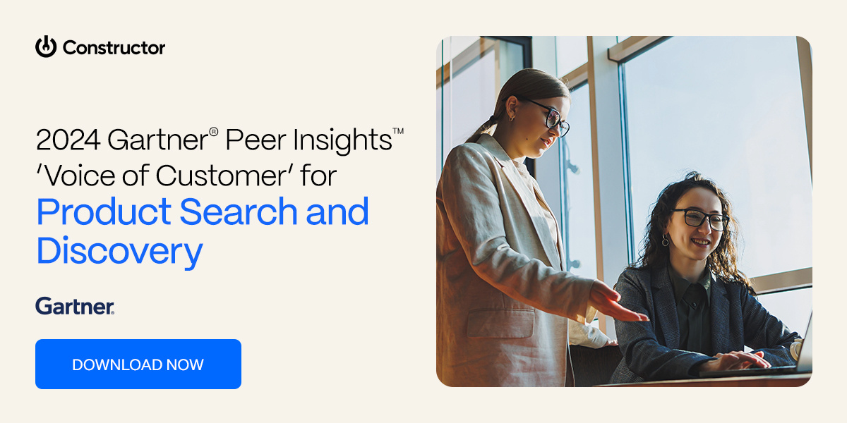 Gartner Voice Of Customer For Search And Product Discovery